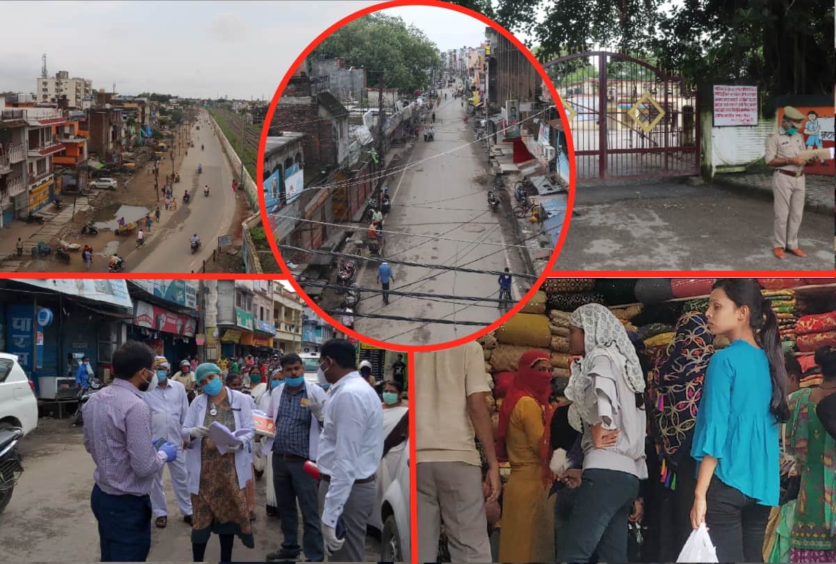 Corona effect people Silence in Gorakhnath-Shahpur and other areas also reduced during lockdown
