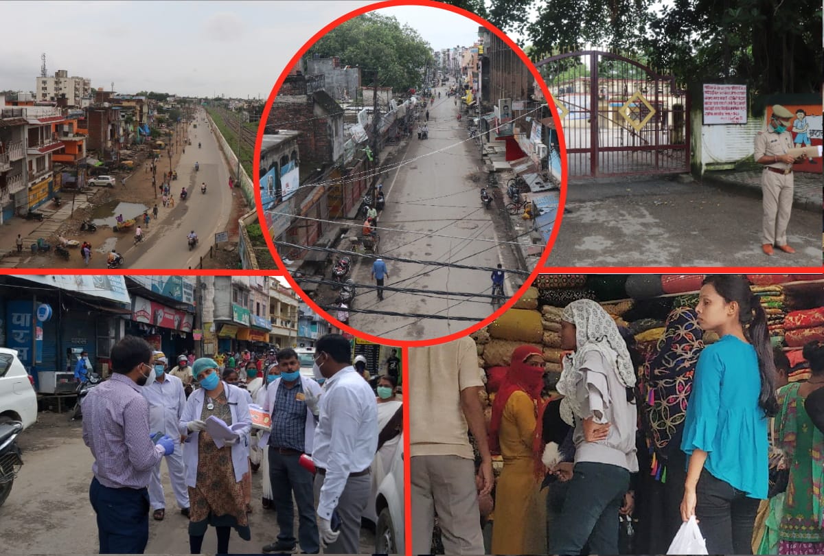 Corona effect people Silence in Gorakhnath-Shahpur and other areas also reduced during lockdown