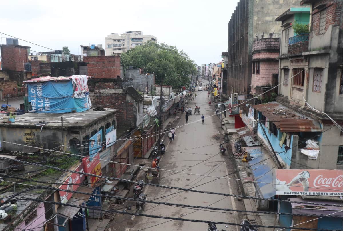 Corona effect people Silence in Gorakhnath-Shahpur and other areas also reduced during lockdown