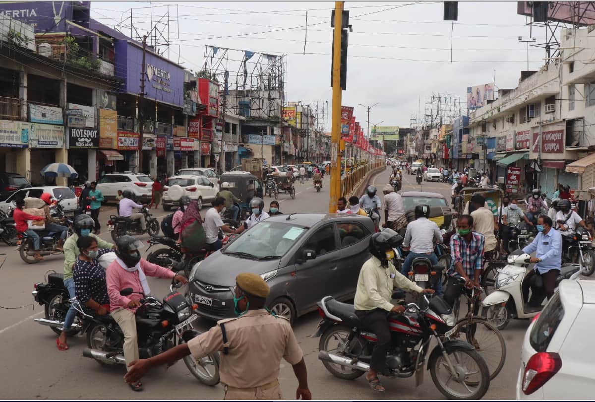 Corona effect people Silence in Gorakhnath-Shahpur and other areas also reduced during lockdown
