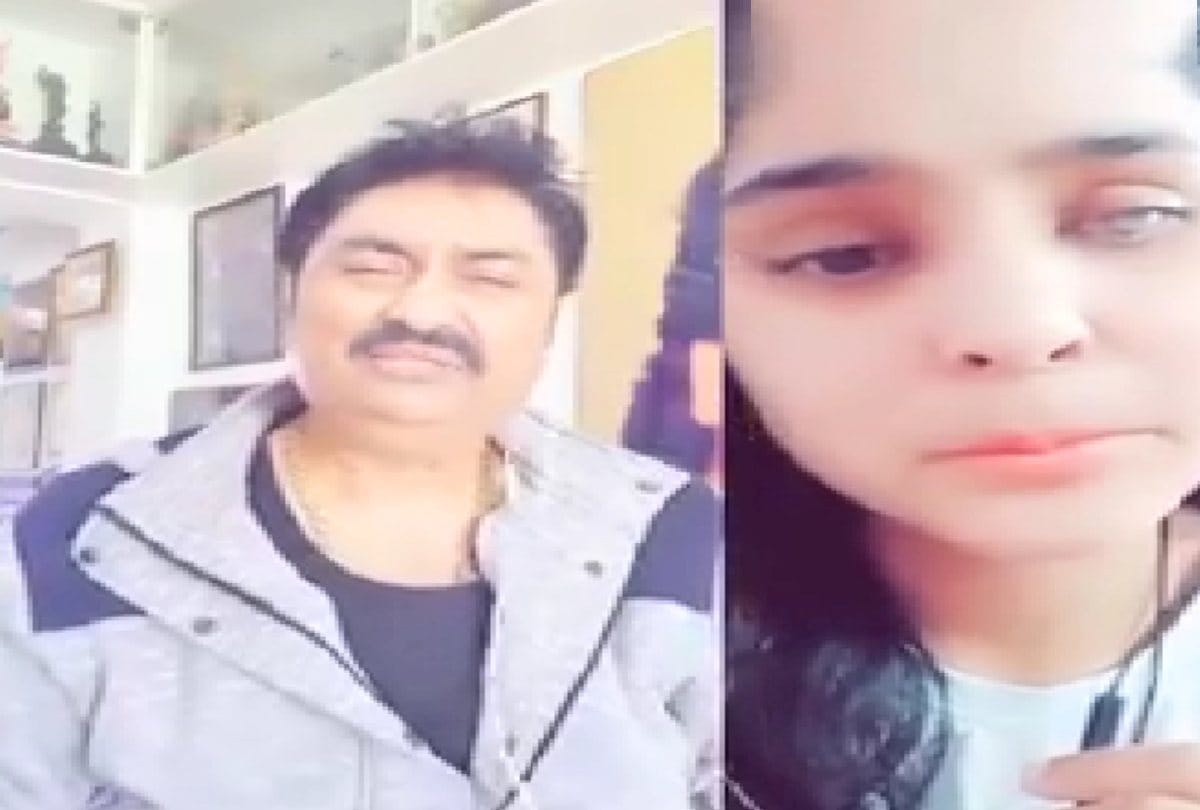 Anjali of paonta sirmour sing with Playback singer Kumar Sanu
