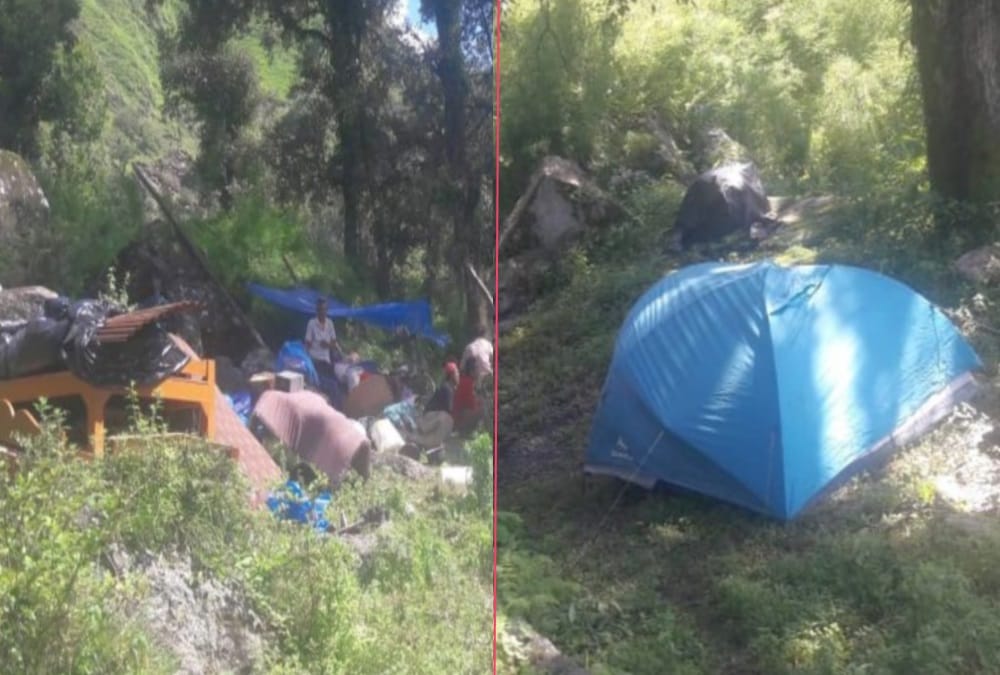Disaster in Pithoragarh Uttarakhand : Munsiyari village in danger, villagers in fear and spend night in cave