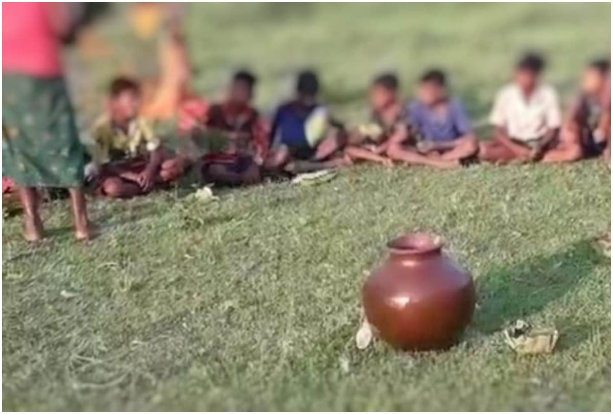 Height Of Superstition Liquor Given To Children To Prevent COVID19 Infection In Malkangiri