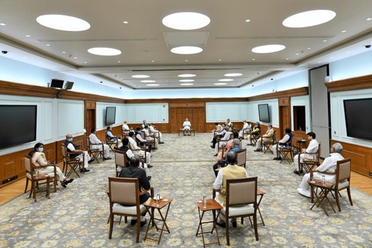 PM Narendra Modi interacted with newly elected Rajya Sabha MPs of BJP