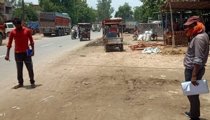 road map ready in kannauj