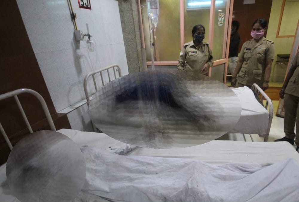Woman died who tried to self immolate with her daughter.