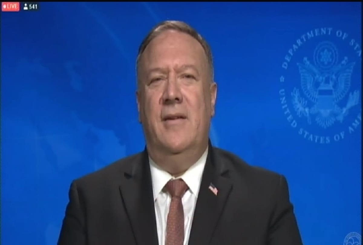 India Ideas Summit: US Foreign Minister Mike Pompeo praises India for banning 59 Chinese apps 
