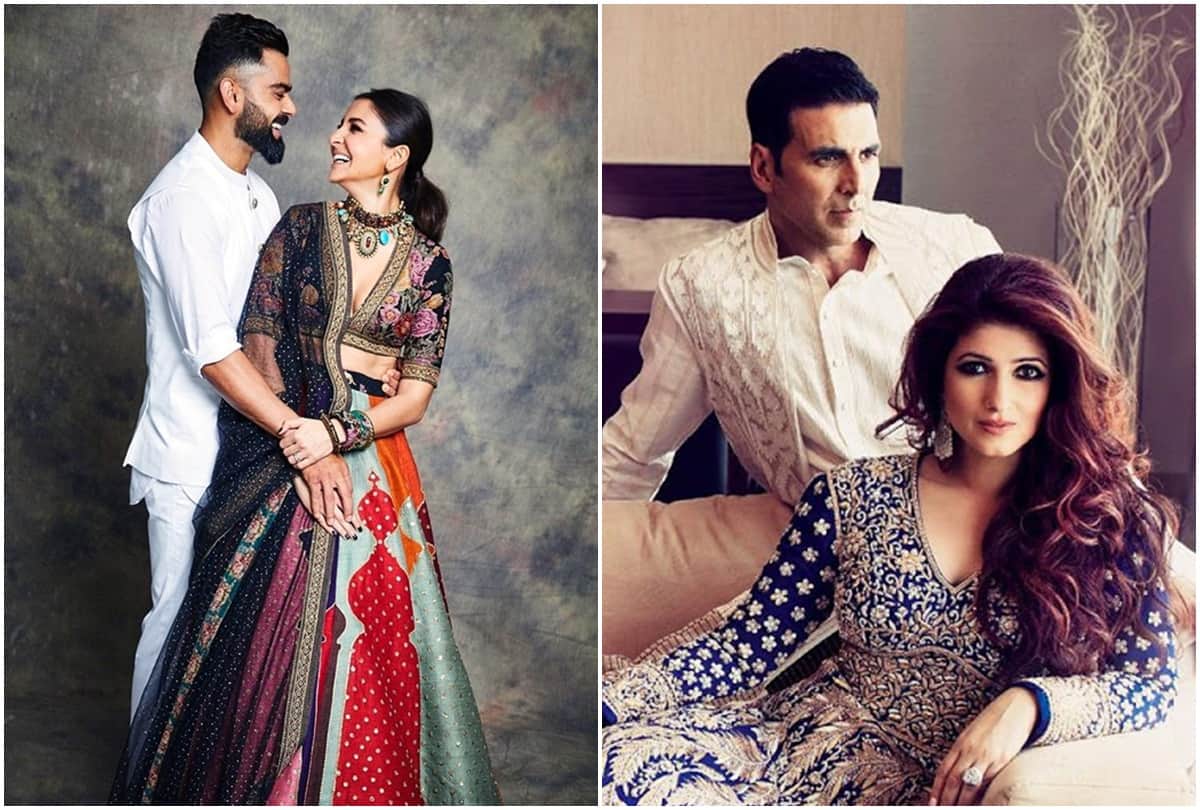 Virat and Anushka are Top Celeb Couple For ad endorsements According To TAM Adex Report Beat Akshay Twinkle