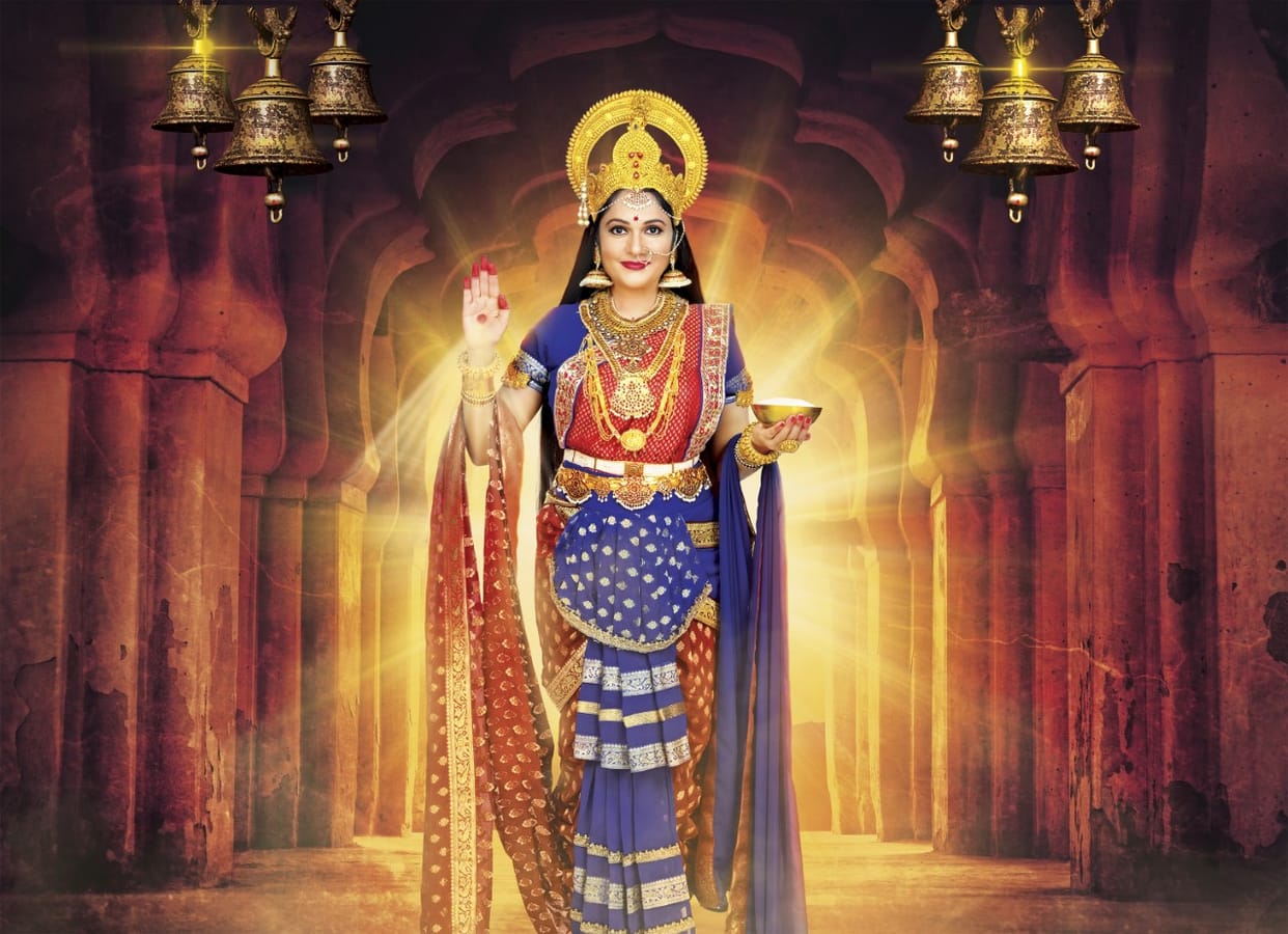 Hariyali Teej 2020: Santoshi Maa Gracy Singh Happy Hariyali Teej 2020 Santoshi Maa Sunaye Vrat Kathaeyin