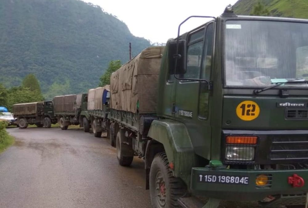 Uttarakhand Disaster in Pithoragarh: 23 Roads Blocked in pithoragarh, army Vehicle Stuck