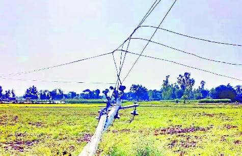 Storm water stalled rural power supply