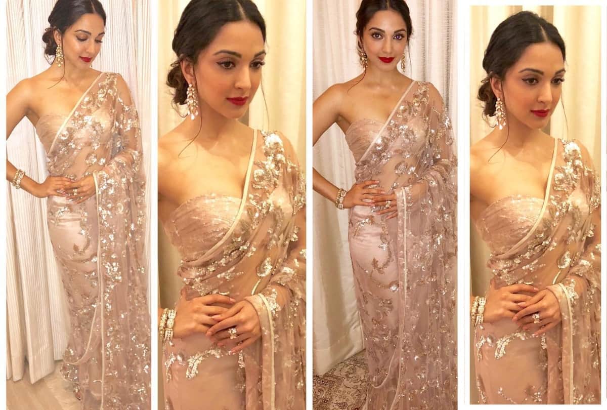 kiara advani rare photos in saree