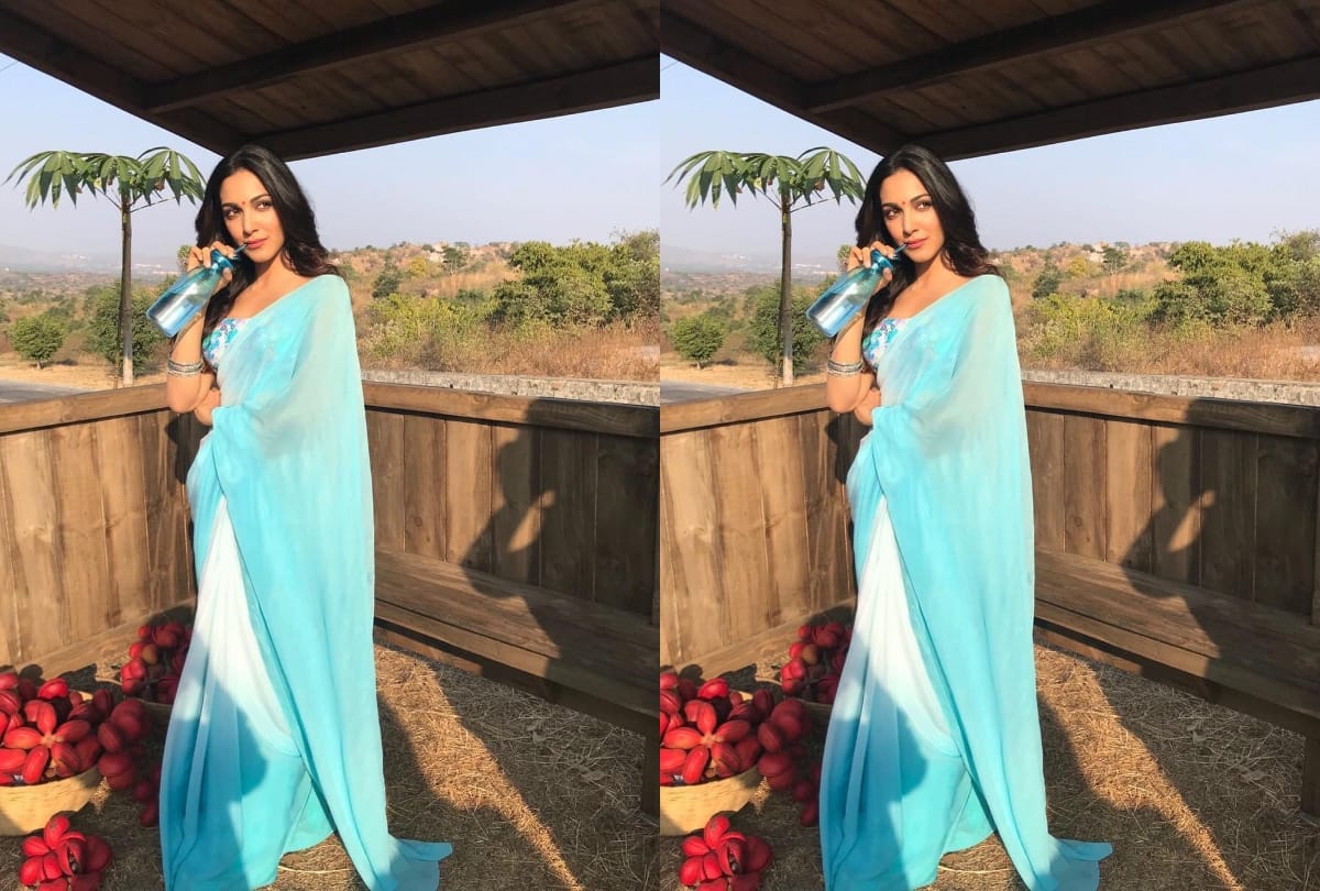 kiara advani rare photos in saree