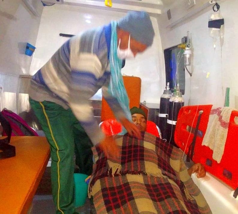 Uttarakhand: ITBP jawan's health deteriorates, 108 personnel opened the road for ambulanace