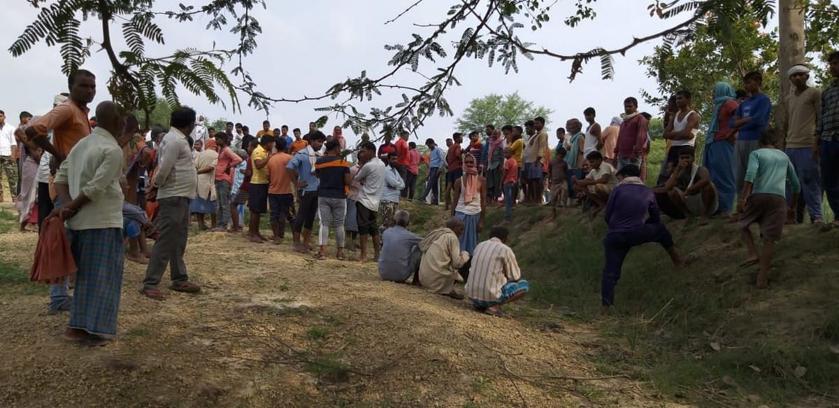 Dead body found second day of drown in ganga river ghazipur up