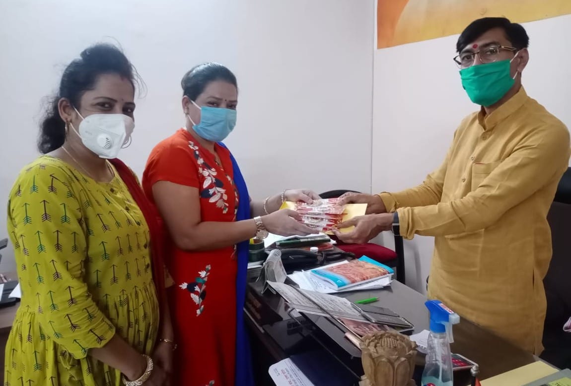 Handmade Rakhi sent to Prime Minister and Chief Minister
