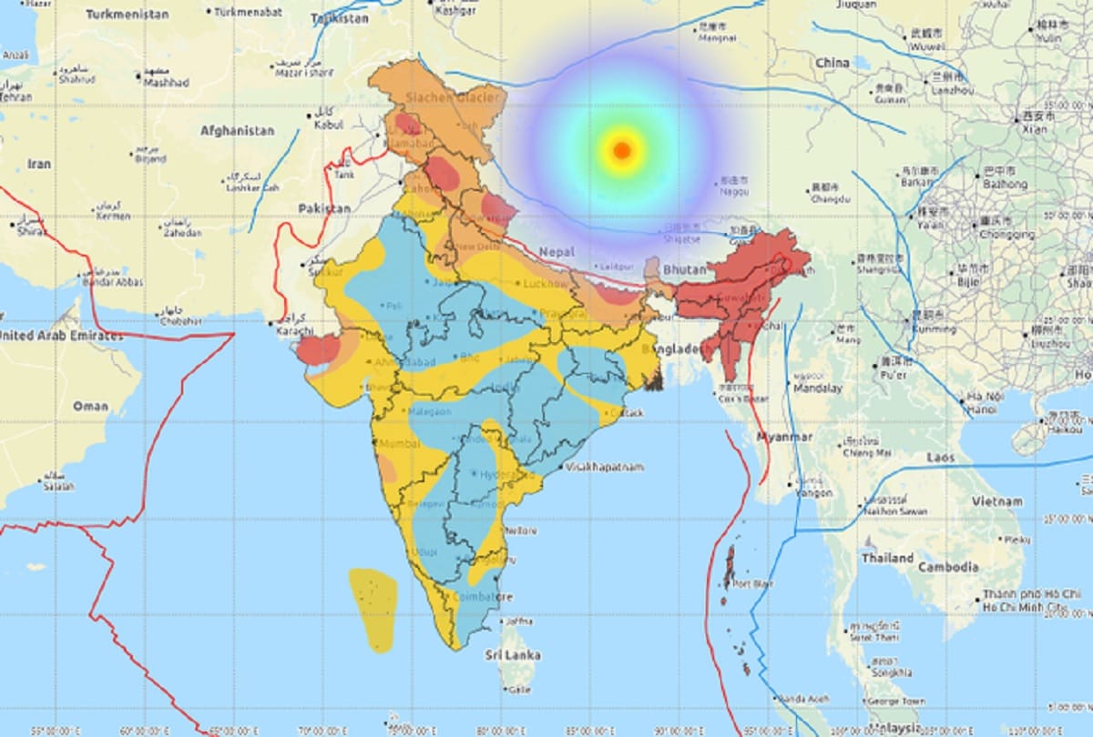Earthquake In Tibet : An earthquake of magnitude 6.2 struck Xizang, says National Center for Seismology