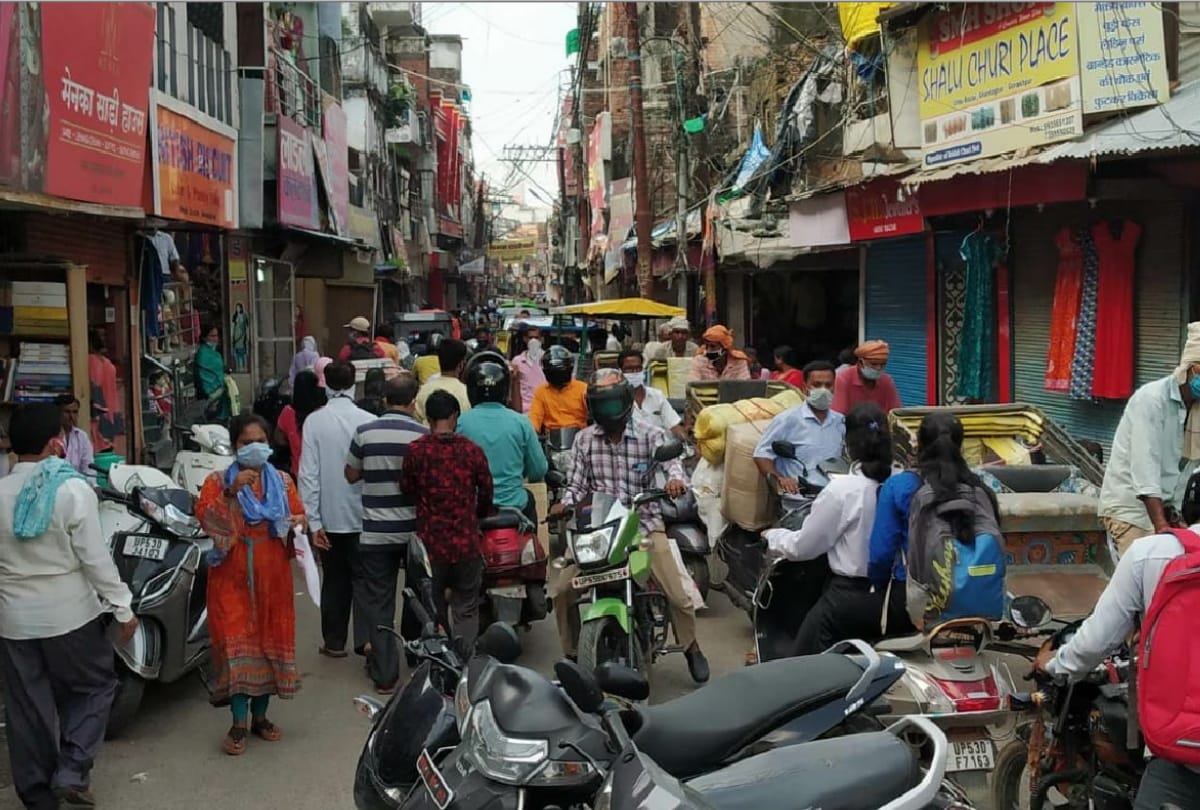 Lockdown After three months shops will not open from roster in Gorakhpur