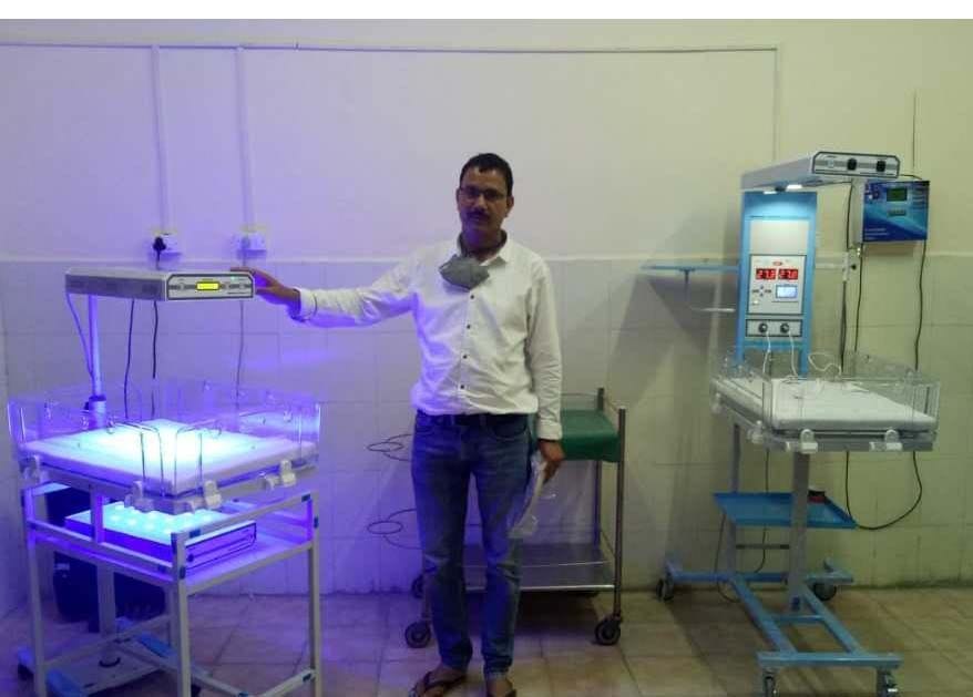 Facility of newborn increased in district hospital, two devices were found