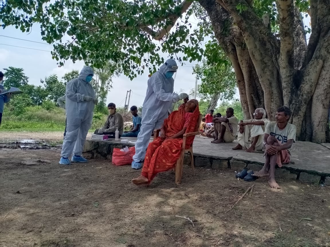 Nine more people including a woman reported positive