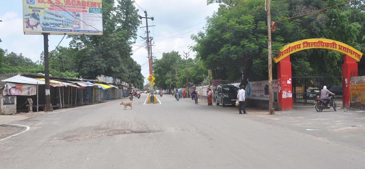 Lockdown: Hot market, business establishments closed