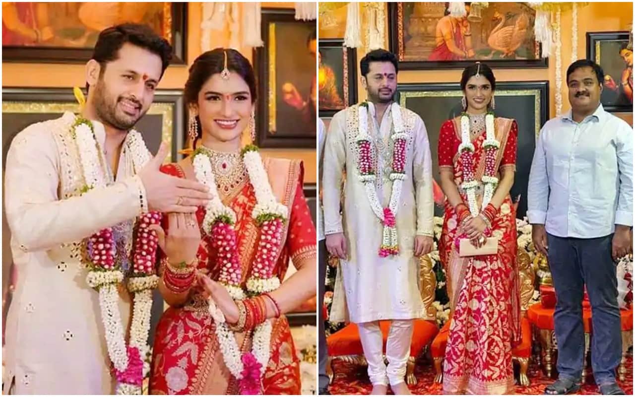 telugu actor nithiin tied the knot with shalini check out all her bridal look form engagement to haldi ceremony wedding