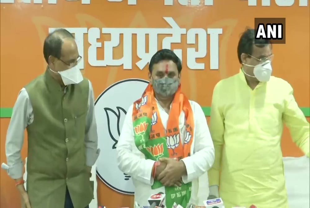 Madhya Pradesh: Congress MLA Narayan Patel resigns from his membership of the Legislative Assembly