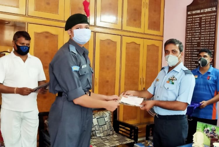 NCC Air Wing Cadets Honoured for Participation in Republic Day Parade