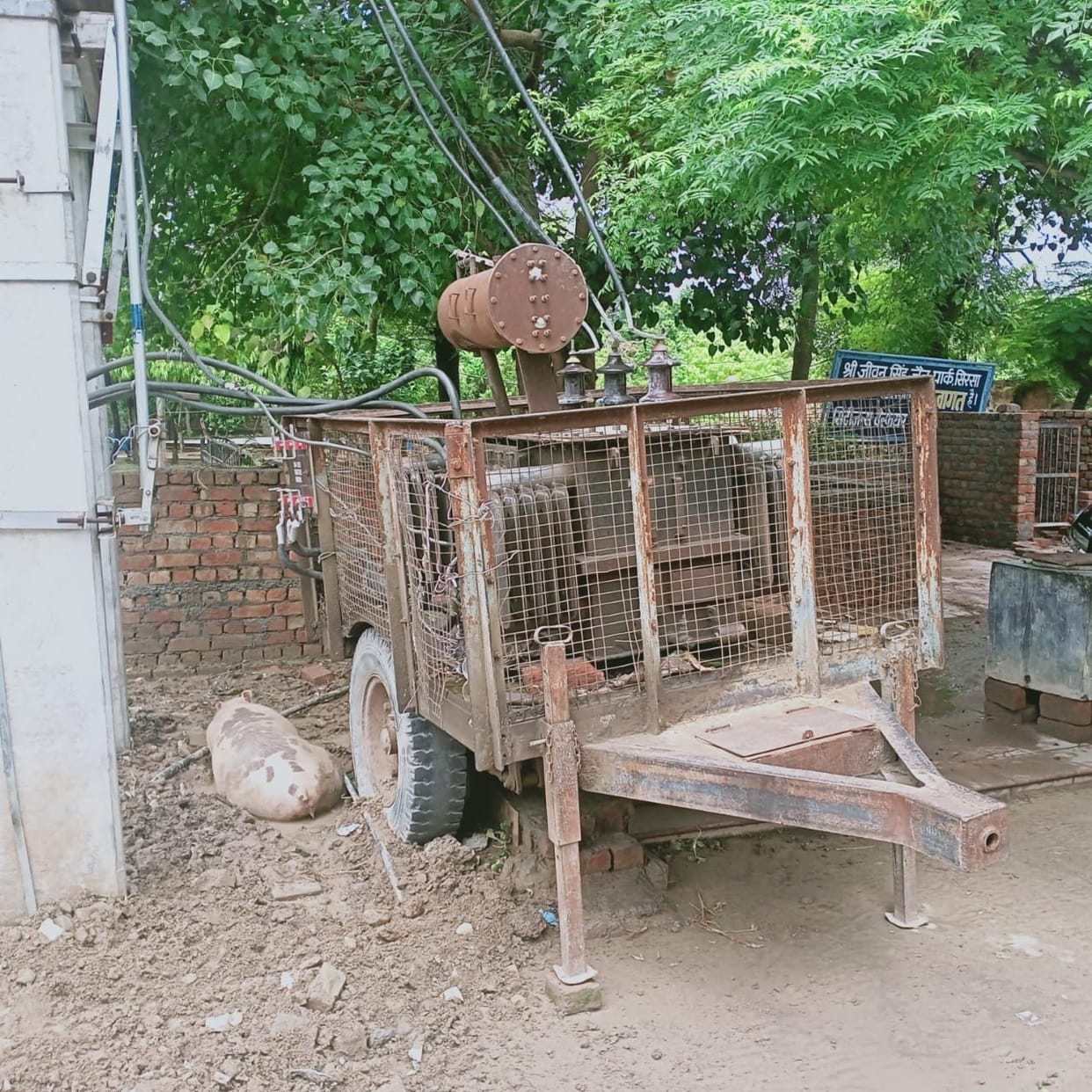 parshad gate list electricity department for insttal transformers
