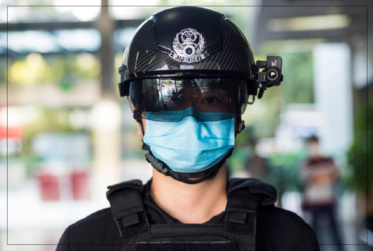 Smart Helmets To Thermal Screening For Coronavirus control In Mumbai And Pune Thermal Screen By Smart Helmets