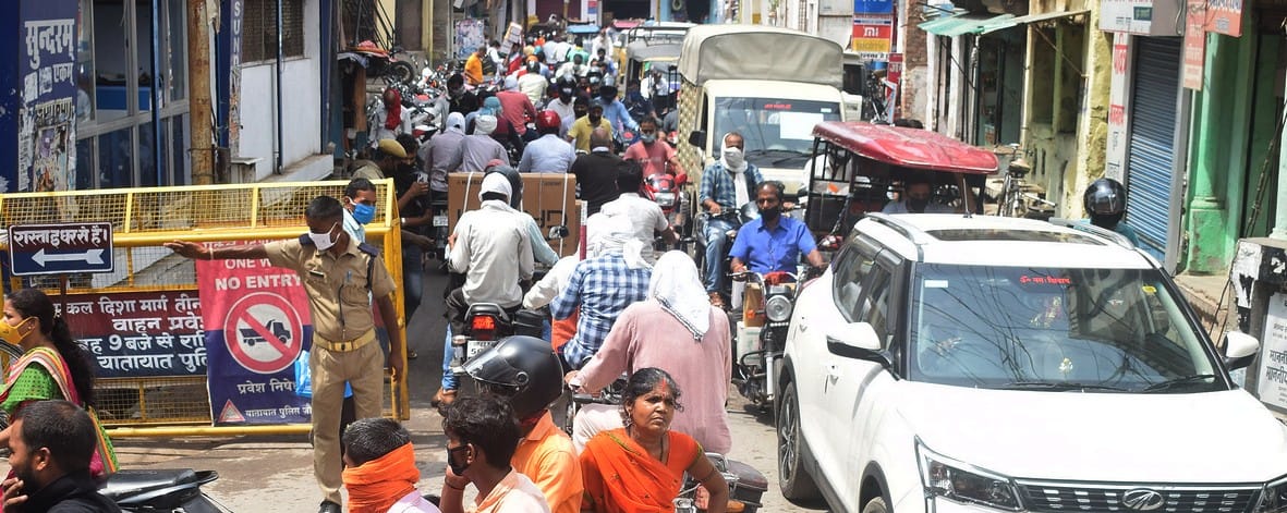 City jammed