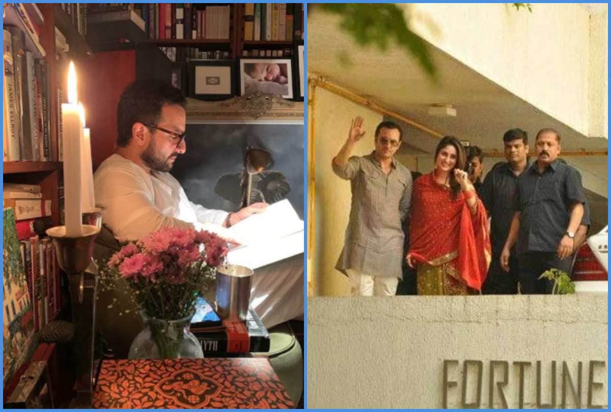saif ali khan kareena kapoor and taimur move into new house here look current home