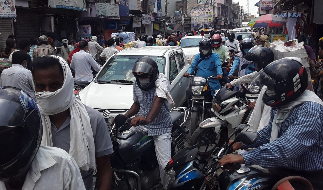Urban struggles with two hours of jam in the scorching heat