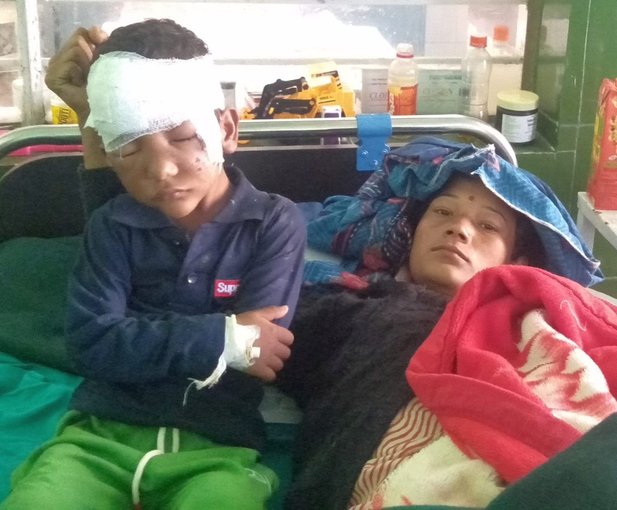 Mother and son of Dhapa village separated in disaster after six days