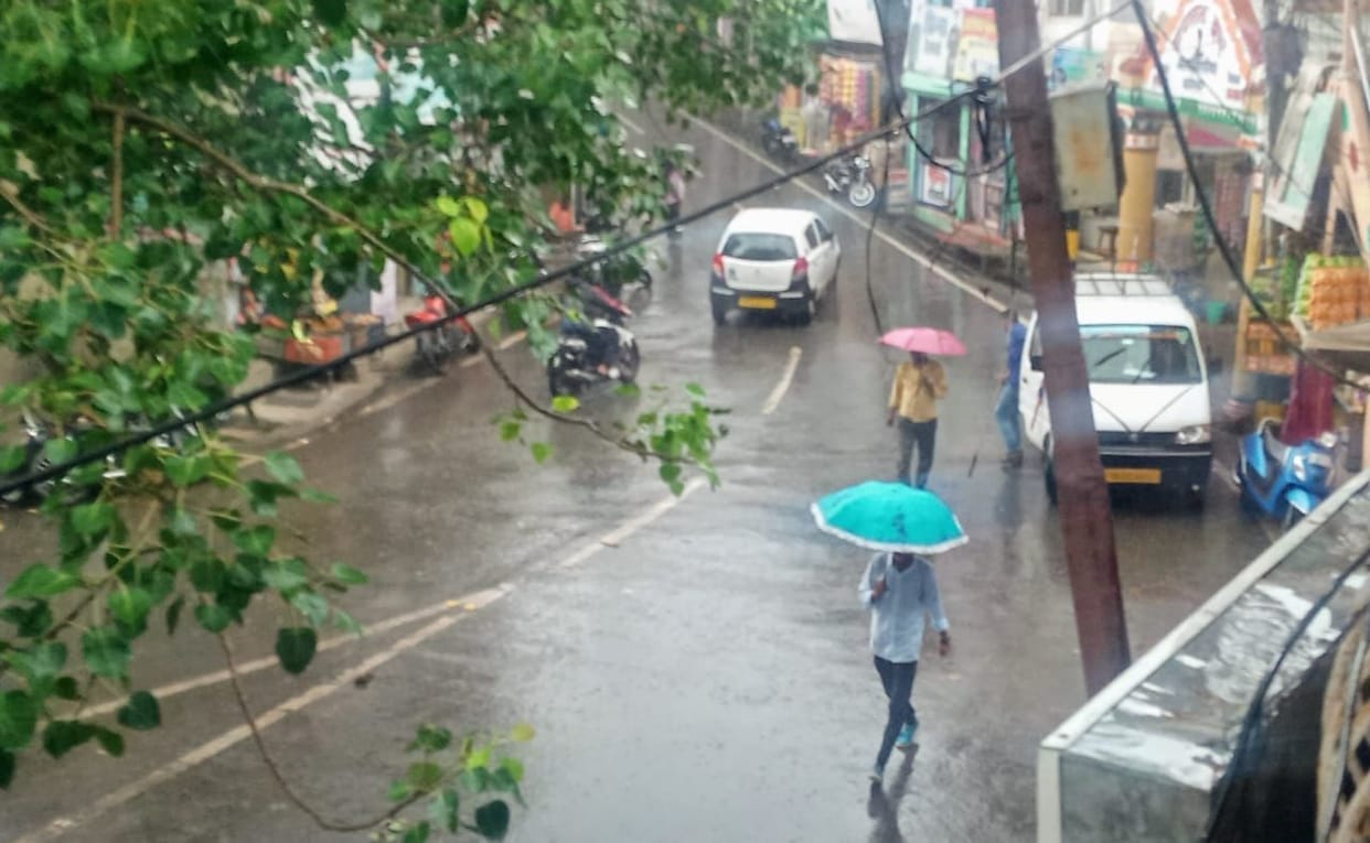 Rain in Bageshwar