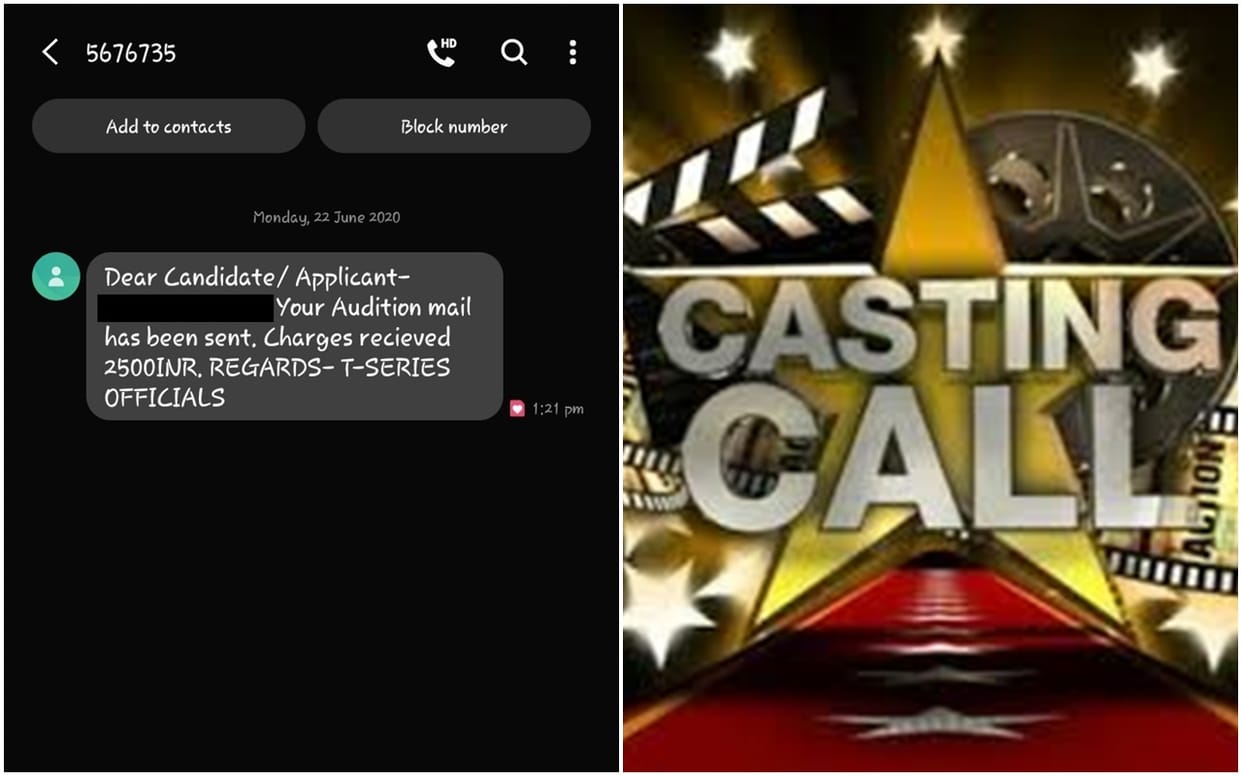 Exclusive later on today Amar Ujala will reveal the fake casting call network of Bollywood