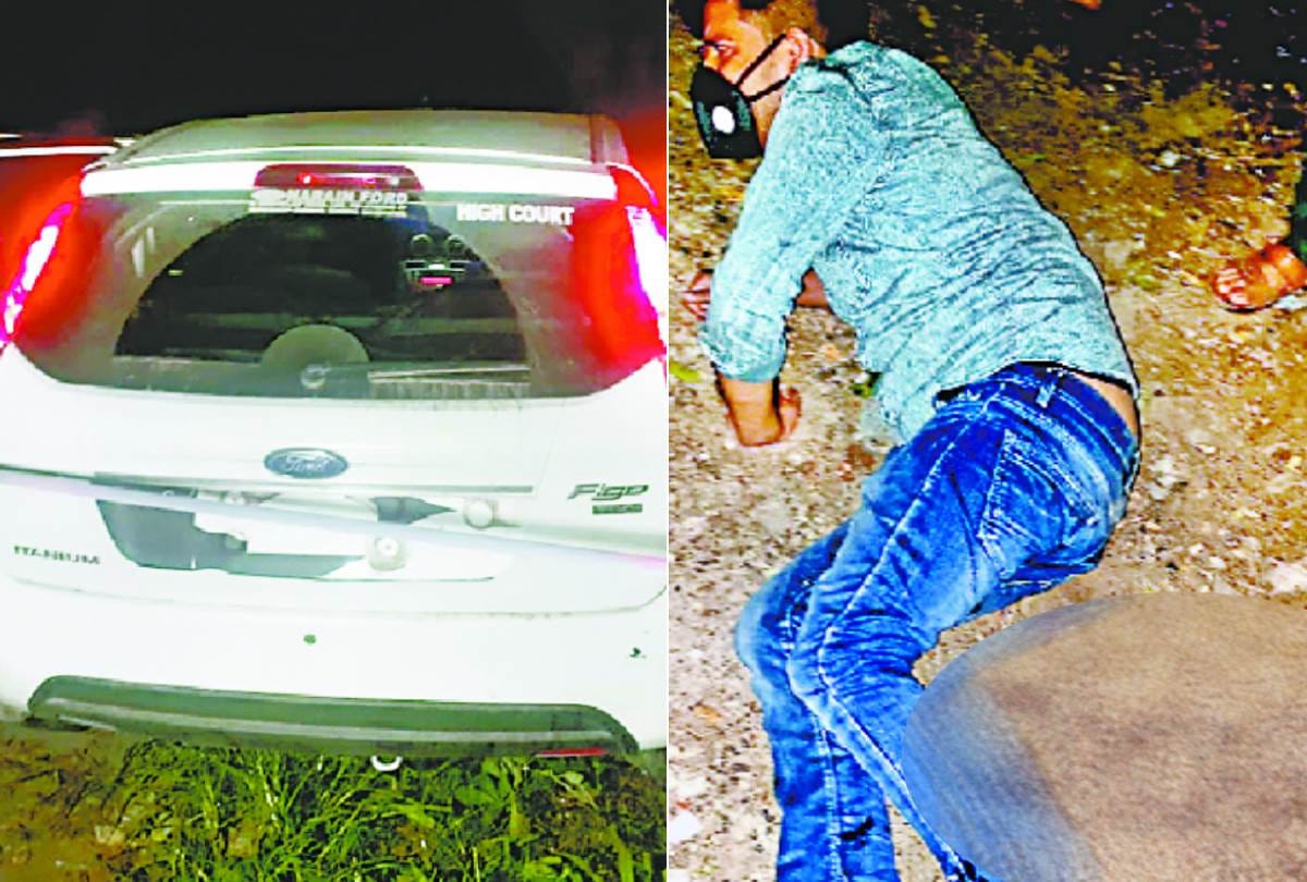 one criminal injured and three arrested in encounter in alambagh