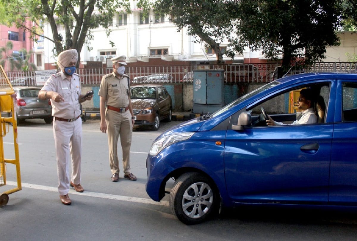 Delhi police earn 3 crore 56 lakh from violators of corona rules social distancing