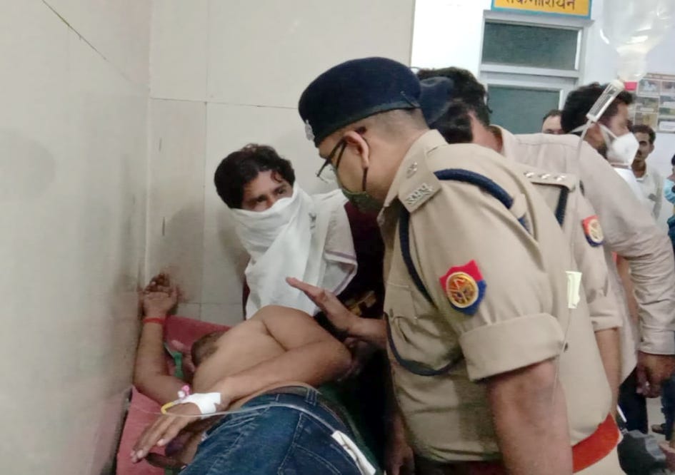 Condition of co-convenor of Bajrang Dal serious, Lucknow Refer