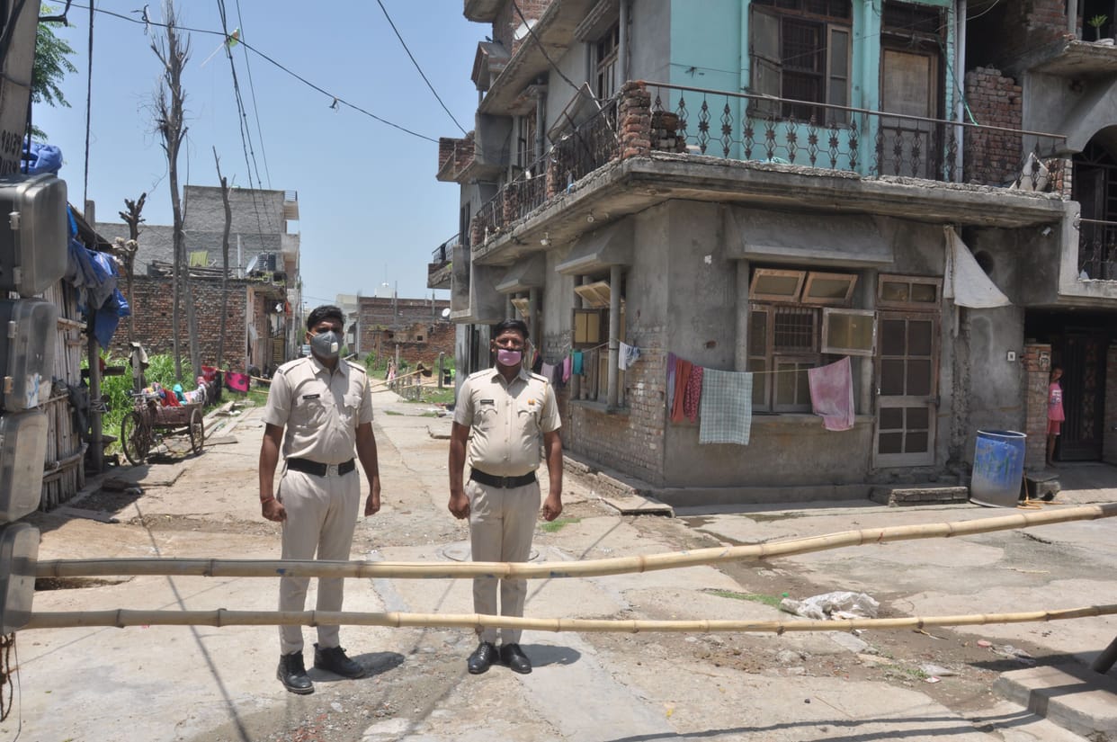 containment zone become in sector 7,4, 30 or mathana villege