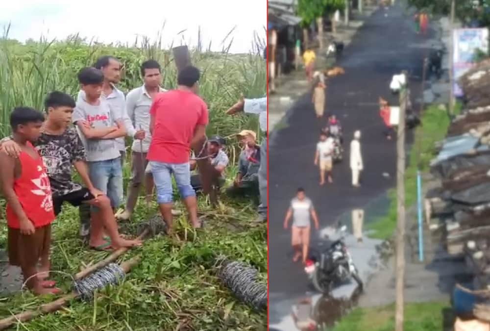 India nepal Dispute: Nepali Citizens Not remove Wire fencing and pillars from No man's land Area