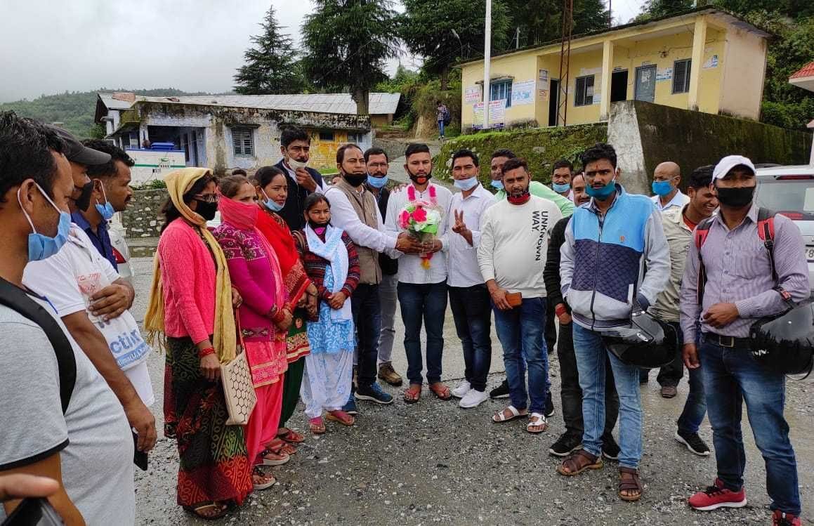 Manoj Tadagi becomes District President of Village Head Organization