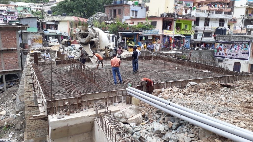 RCC bridge work completed in one month