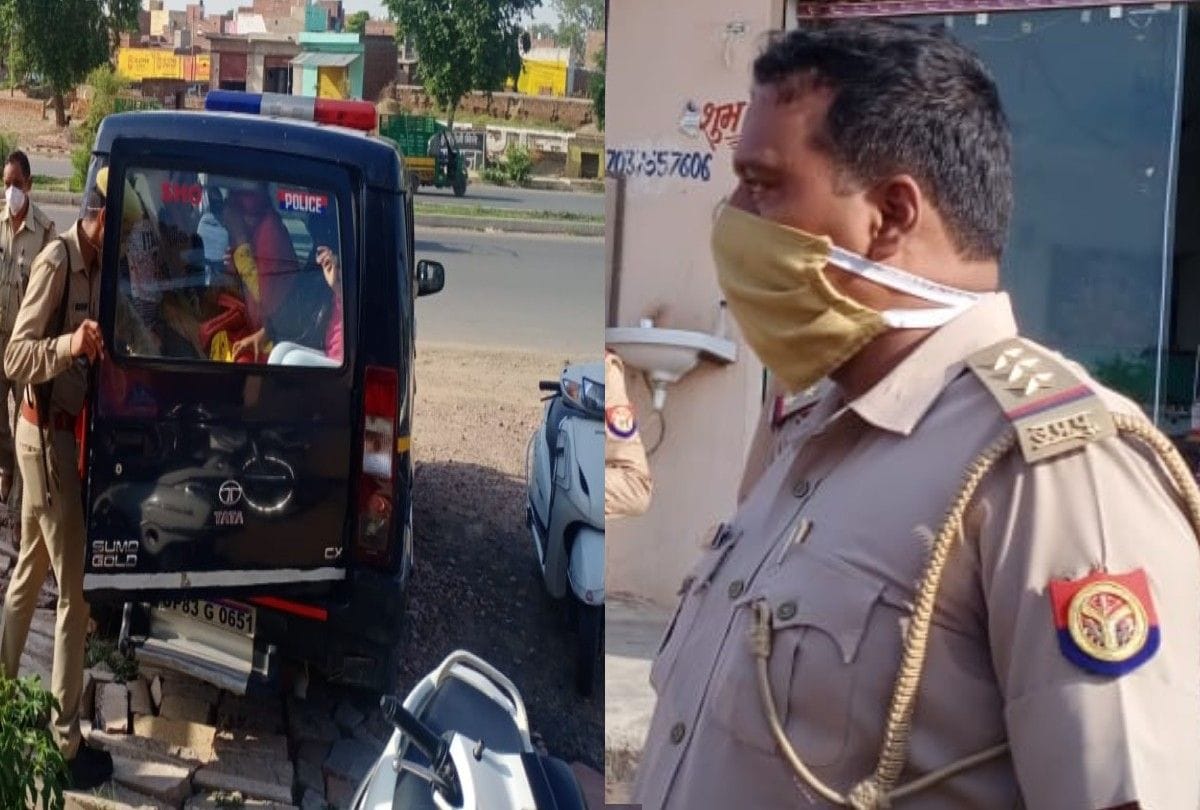 young men and girls found in objectionable condition in the dhaba on agra highway