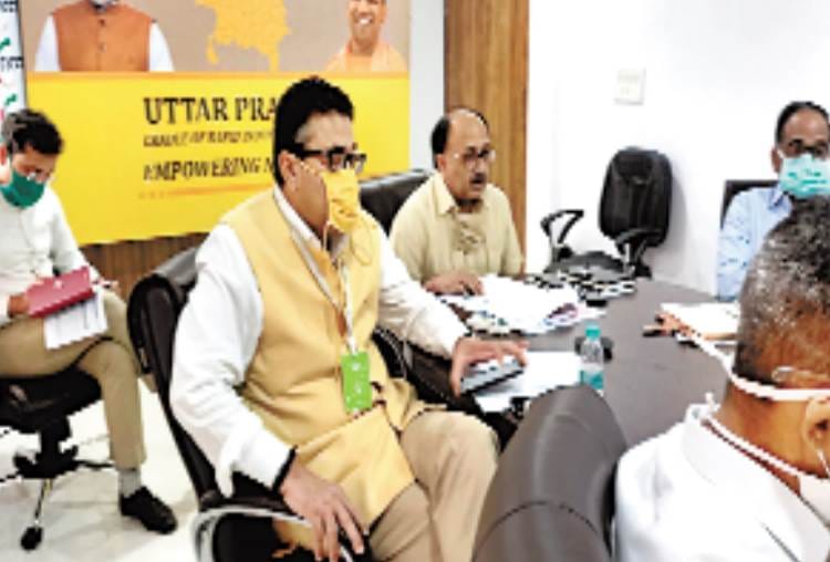 MSME Minister sidharth nath singh did virtual dialogue with Indian ambassador in south korea
