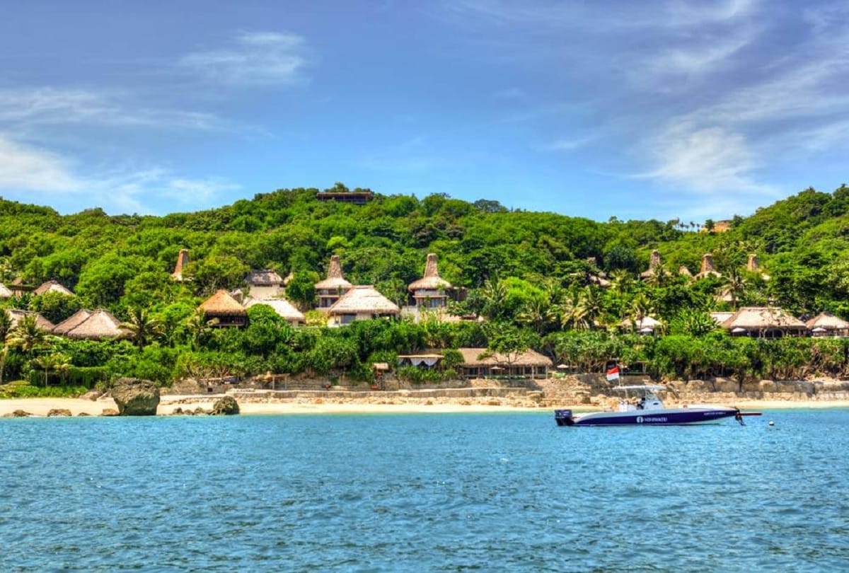 A beautiful island situated in India names
