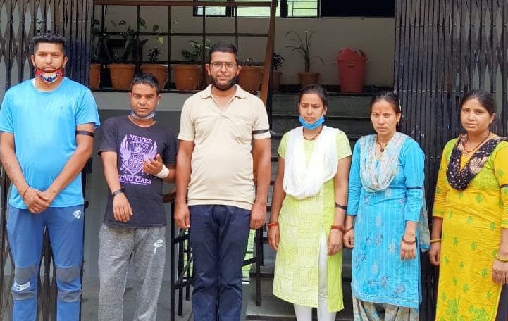 Upanal employees demonstrated in Pithoragarh