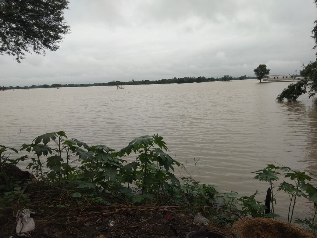 ghagra river water level down