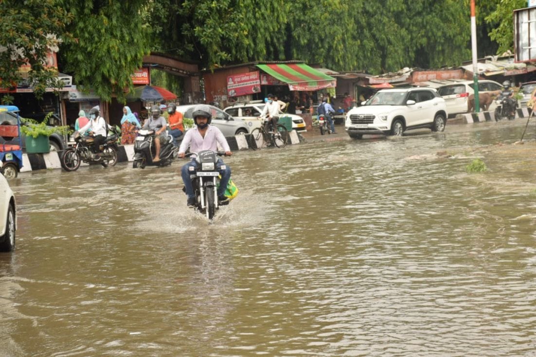 Water logging at DD chawk