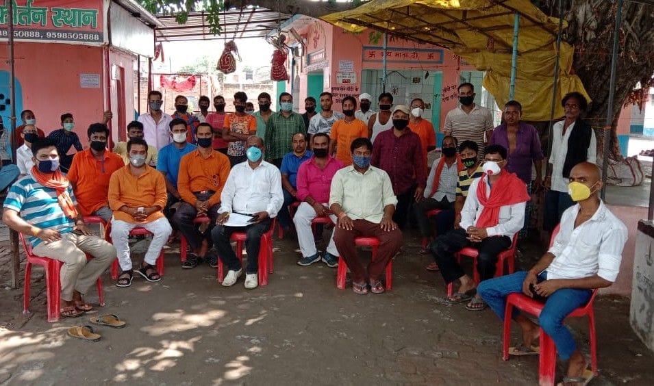 Police on Tandla stir at Sheetla Dham